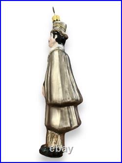 Rare Kurt Adler Gone With The Wind Polonaise Blown Glass Christmas Ornament FLAW
