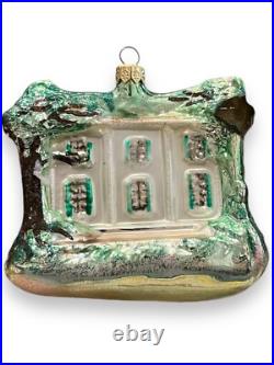 Rare Kurt Adler Gone With The Wind Polonaise Blown Glass Christmas Ornament FLAW