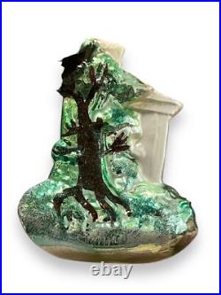Rare Kurt Adler Gone With The Wind Polonaise Blown Glass Christmas Ornament FLAW