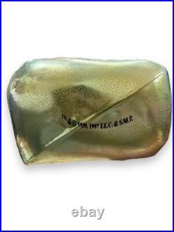 Rare Kurt Adler Gone With The Wind Polonaise Blown Glass Christmas Ornament FLAW