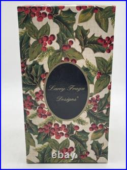 Rare Larry Fraga Bumble Bee Buzz Blown Glass Christmas Ornament 5923B Retired