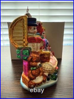 Retired LIMITED EDITION Christopher Radko The FAO Toybox Ornament