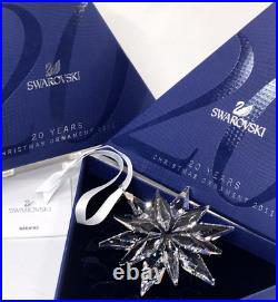 SWAROVSKI 2011 ANNUAL EDITION LARGE CLEAR ORNAMENT 20th 1092037 BRAND NEW