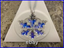 SWAROVSKI Crystal 25th Anniversary Ornament 2016 Limited Edition AB 5258537