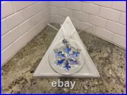SWAROVSKI Crystal 25th Anniversary Ornament 2016 Limited Edition AB 5258537