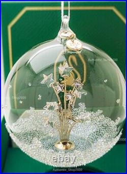 SWAROVSKI Holiday Christmas Annual Edition Ball Ornament 2024 Gift Box 5682735