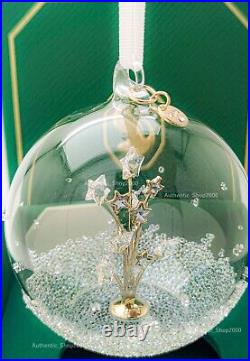 SWAROVSKI Holiday Christmas Annual Edition Ball Ornament 2024 Gift Box 5682735