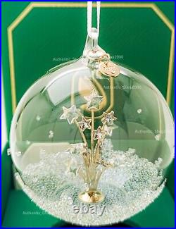 SWAROVSKI Holiday Christmas Annual Edition Ball Ornament 2024 Gift Box 5682735