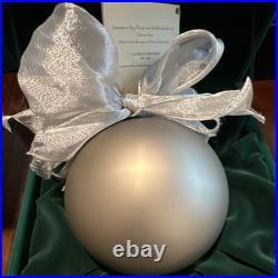 Sarabella Creations Hand Painted Glass Central Park NYC Ball Bauble BGNYC