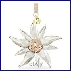 Scs Swarovski 2023 Edelweiss Ornament #5651063 New In Box Authentic Brand New