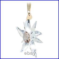 Scs Swarovski 2023 Edelweiss Ornament #5651063 New In Box Authentic Brand New