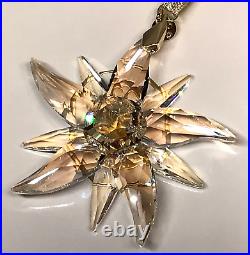 Scs Swarovski 2023 Edelweiss Ornament #5651063 New In Box Authentic Brand New