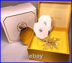 Scs Swarovski 2023 Edelweiss Ornament #5651063 New In Box Authentic Brand New