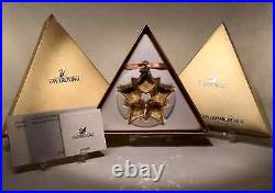 Scs Swarovski 2023 Edelweiss Ornament #5651063 New In Box Authentic Brand New