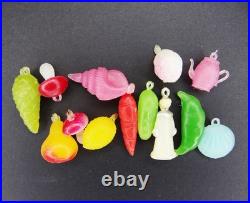 Set 32 pcs mini Vintage glass Christmas tree Ornament USSR soviet Malyutka