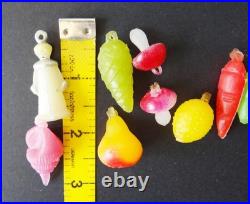 Set 32 pcs mini Vintage glass Christmas tree Ornament USSR soviet Malyutka