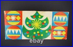 Set 32 pcs mini Vintage glass Christmas tree Ornament USSR soviet Malyutka
