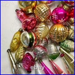 Set 50 pcs Soviet Vintage glass Christmas tree Ornament USSR decoration? 1030 Set 50 pcs Soviet Vintage glass Christmas tree Ornament USSR decoration? 1030