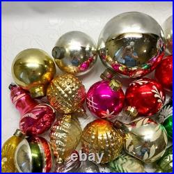 Set 50 pcs Soviet Vintage glass Christmas tree Ornament USSR decoration? 1030 Set 50 pcs Soviet Vintage glass Christmas tree Ornament USSR decoration? 1030