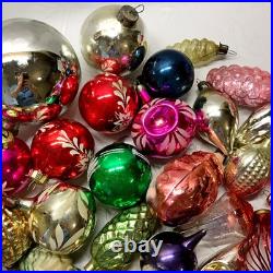 Set 50 pcs Soviet Vintage glass Christmas tree Ornament USSR decoration? 1030 Set 50 pcs Soviet Vintage glass Christmas tree Ornament USSR decoration? 1030