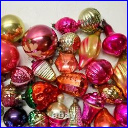 Set 60 pcs Soviet Vintage glass Christmas tree Ornament USSR decoration? 1024 Set 60 pcs Soviet Vintage glass Christmas tree Ornament USSR decoration? 1024