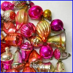Set 60 pcs Soviet Vintage glass Christmas tree Ornament USSR decoration? 1024 Set 60 pcs Soviet Vintage glass Christmas tree Ornament USSR decoration? 1024