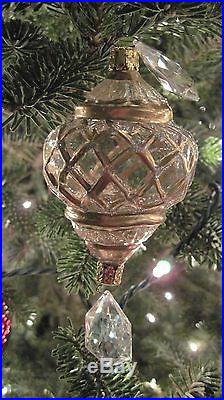 Set Of 40 Neiman Marcus Glass Hand-blown German Vintage Christmas Ornaments