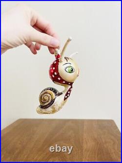 Slavic Poland Christmas Ornament Snail HTF