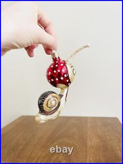Slavic Poland Christmas Ornament Snail HTF