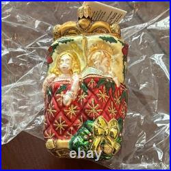 Slavic Treasures Night Before Christmas II 3pc Set Glass Poland Low #35/2800 NIB
