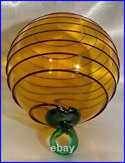 Sonja Blomdahl 1996 Nordstrom Blown Glass Christmas Ornament Rare Vintage