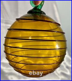 Sonja Blomdahl 1996 Nordstrom Blown Glass Christmas Ornament Rare Vintage