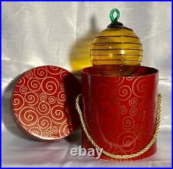 Sonja Blomdahl 1996 Nordstrom Blown Glass Christmas Ornament Rare Vintage