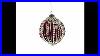 Sparkling-Rhinestones-On-Red-Elegant-Blown-Glass-Ball-Christmas-Ornament-CC-1200-01-kqnf