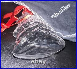 Steuben Art Glass CHRISTMAS TREE Holiday Ornament 2008