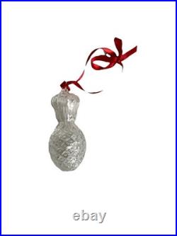 Steuben Crystal Christmas Ornament 2000 Pineapple NWOT
