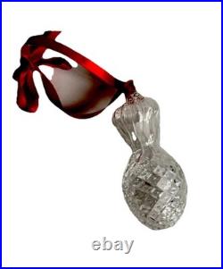 Steuben Crystal Christmas Ornament 2000 Pineapple NWOT
