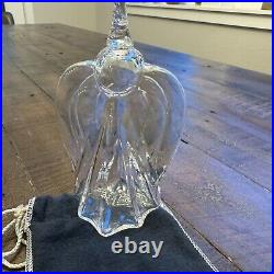 Steuben Glass Chrystal Christmas Ornament Angel 9157 Steuben Box READ