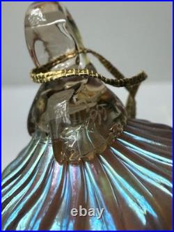 Steven Lundberg Hand Blown Glass Christmas Bell Ornaments Luster Signed