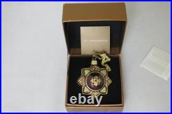 Strongwater 2002 Neiman Marcus Blown Glass Swarovski Christmas Ornament (NIB)