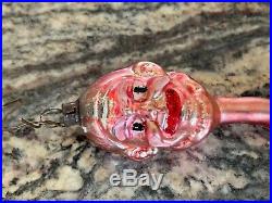 Superb Antique German Blown Glass Xmas Ornament Joey Snake 1 of 2