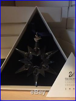 Swarovski 1997 Annual Edition Christmas Star Snowflake Ornament MIB