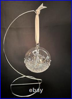 Swarovski 2013 Christmas Ball 4 Ornament 5004498 Crystal Holiday Decor