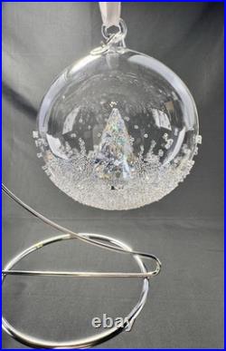 Swarovski 2013 Christmas Ball 4 Ornament 5004498 Crystal Holiday Decor