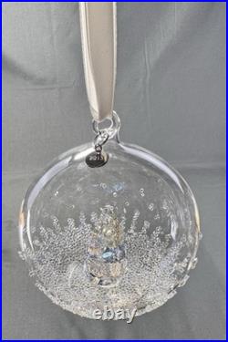 Swarovski 2013 Christmas Ball 4 Ornament 5004498 Crystal Holiday Decor