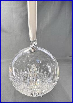 Swarovski 2013 Christmas Ball 4 Ornament 5004498 Crystal Holiday Decor