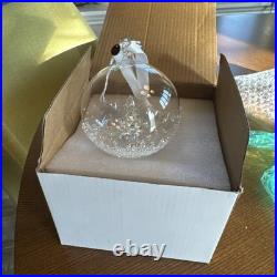 Swarovski 2013 Christmas Ball 4 Ornament 5004498 Crystal Holiday Decor Swarovski 2013 Christmas Ball 4 Ornament 5004498 Crystal Holiday Decor
