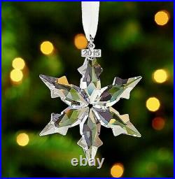Swarovski 2015 LARGE Christmas Ornament Decoration Star Snowflake Perfect