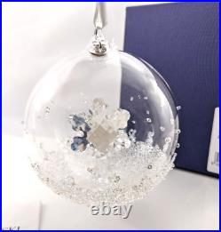 Swarovski 2019 Annual BALL Christmas ORNAMENT 5453636 Genuine Mint in Box