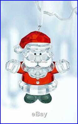 Swarovski Christmas Ornament Santa Claus 5286070 Mint Boxed Retired Rare